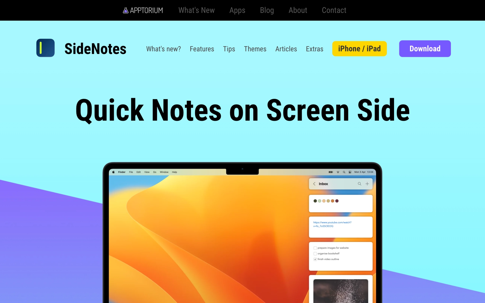 SideNotes